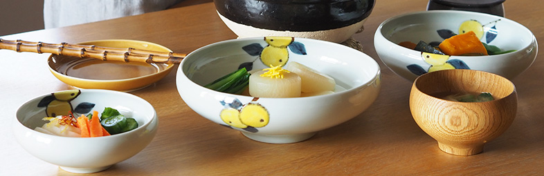 色絵みかん