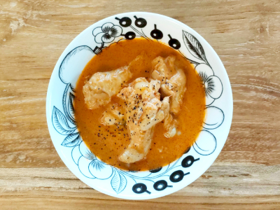 トマトソース缶で簡単!チキンクリーム煮