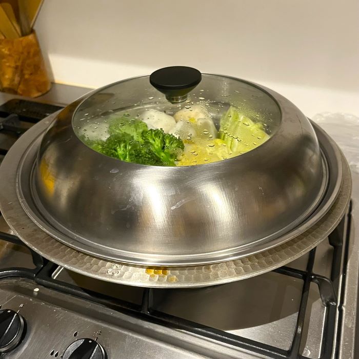 コンロ1つで2品完成