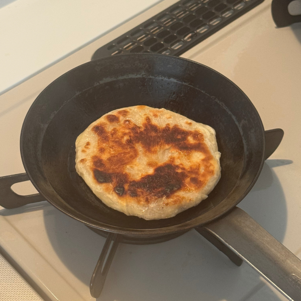 朝の定番フライパンです