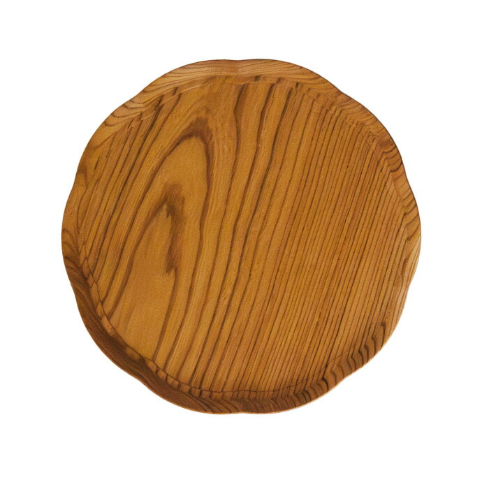 四十沢木材工芸　KITO　輪花盆　大　1