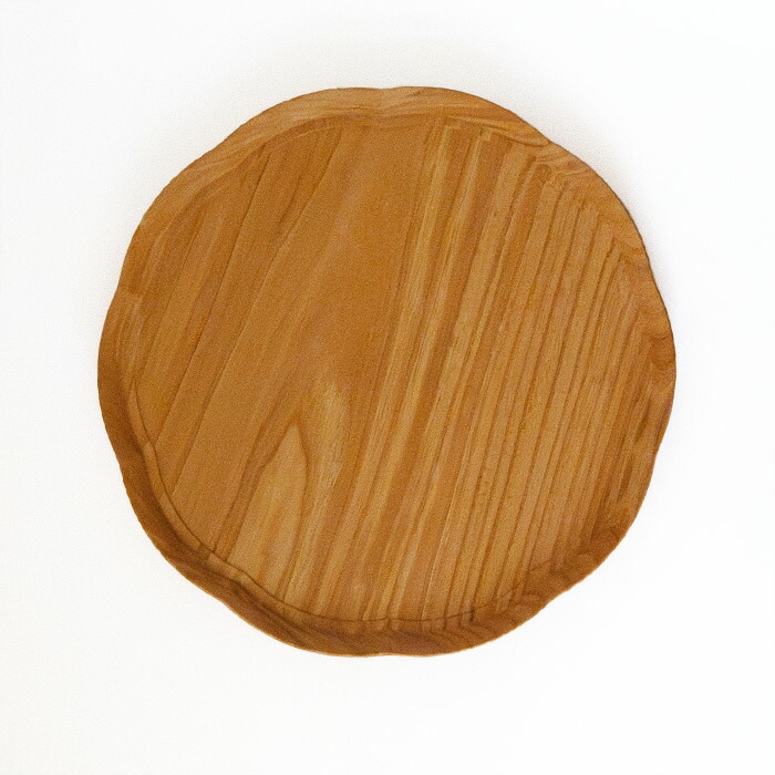 四十沢木材工芸　KITO　輪花盆　大　4