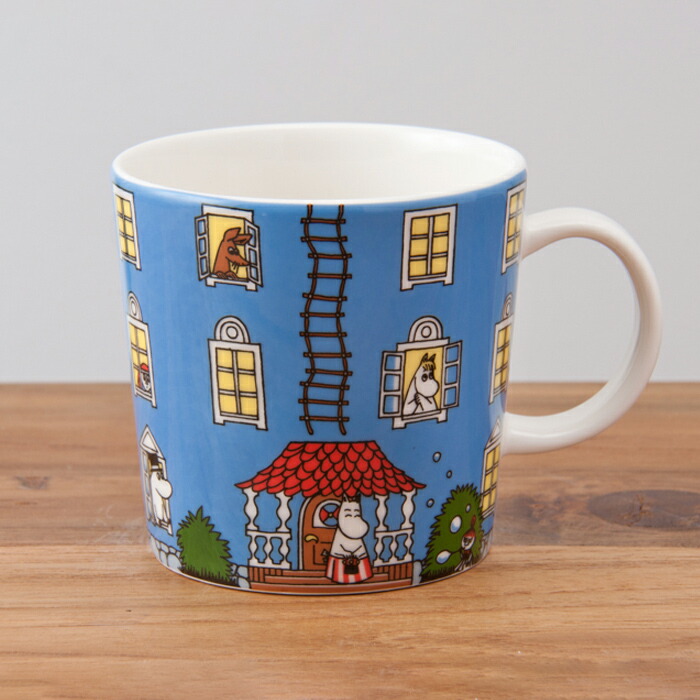 【2015年限定】アラビア ムーミン マグ ムーミンハウス 70周年記念マグカップ / ARABIA Moomin Moominhouse ※