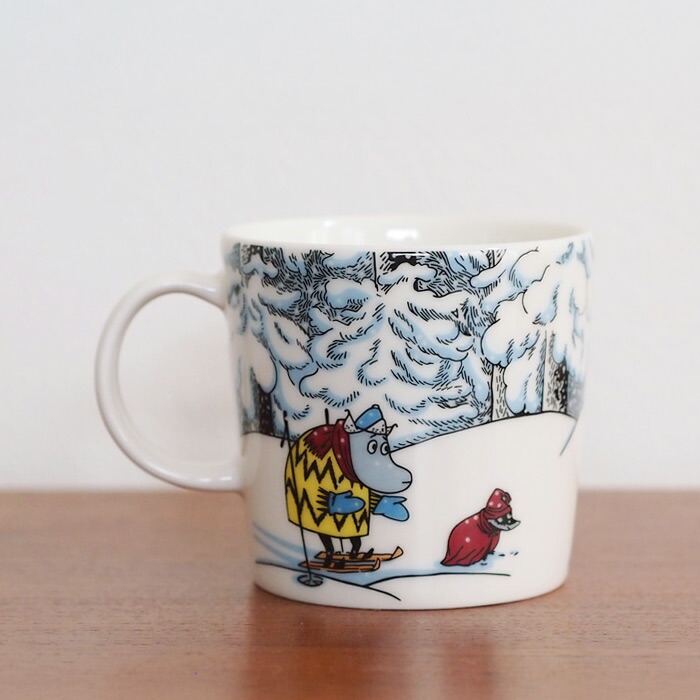 ★【2016年限定】アラビア　ムーミン　マグ　スノーホース　/　ARABIA　Moomin　Snow　horse【ムーミン冬のお宝マグ】