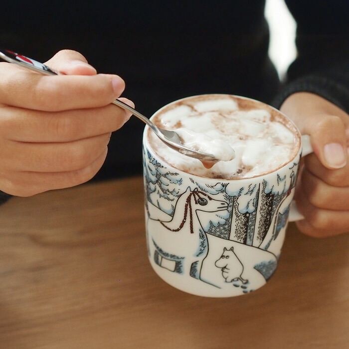 ★【2016年限定】アラビア　ムーミン　マグ　スノーホース　/　ARABIA　Moomin　Snow　horse【ムーミン冬のお宝マグ】