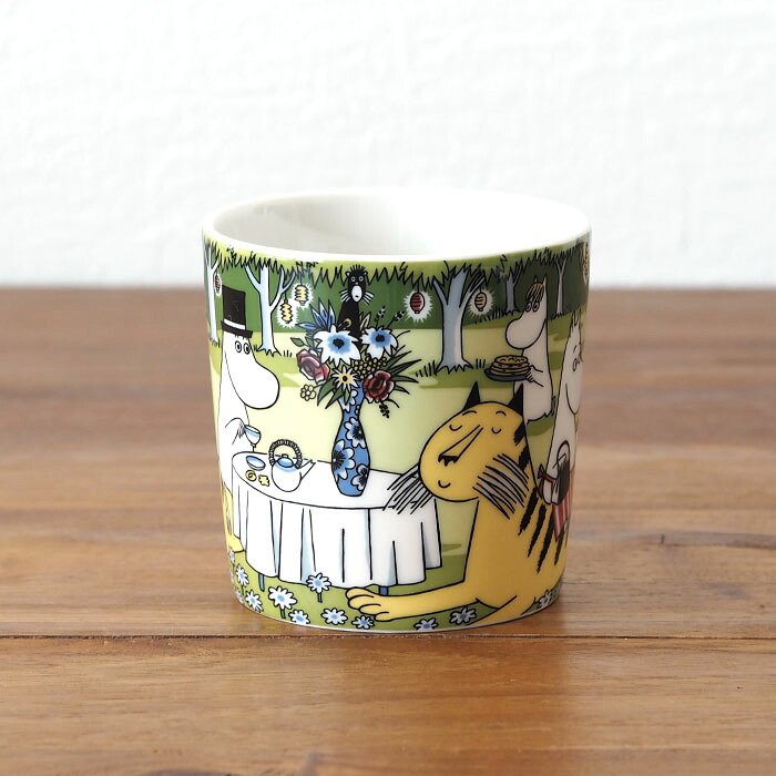 【2023年限定】アラビア　ムーミン　マグ　ガーデンパーティー　/　ARABIA　Moomin　Gardenparty　【ムーミンの日】【お宝アイテム】