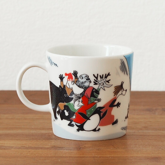 【2024年限定】アラビア　ムーミン　マグ　スキー　ジャンピング　/　ARABIA　Moomin　Ski　Jumping　※