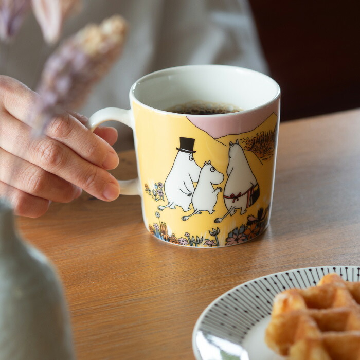 アラビア　ムーミン　クラシックマグ　ファミリータイム　80周年　/　ARABIA　Moomin