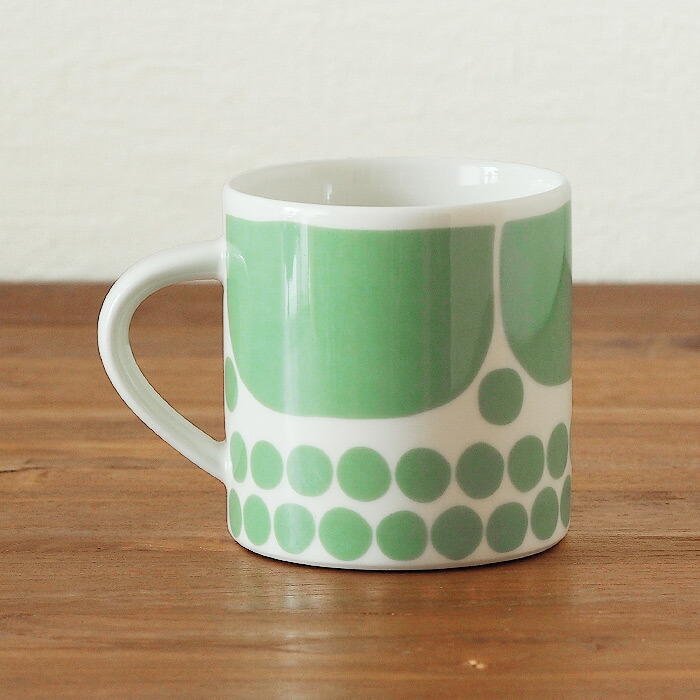 アラビア スンヌンタイ マグ 350ml ライトグリーン / ARABIA Sunnuntai