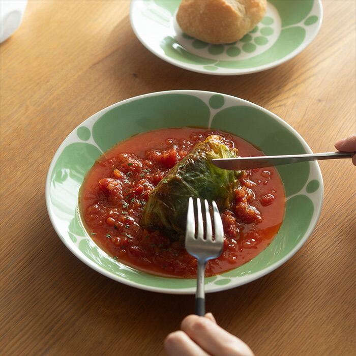 アラビア スンヌンタイ プレート 21cm ライトグリーン / ARABIA Sunnuntai