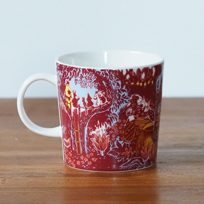 【80周年スタンプ】アラビア　ムーミン　マグ　フェスティブ　モーメント　/　ARABIA　Moomin　Festive　Moments