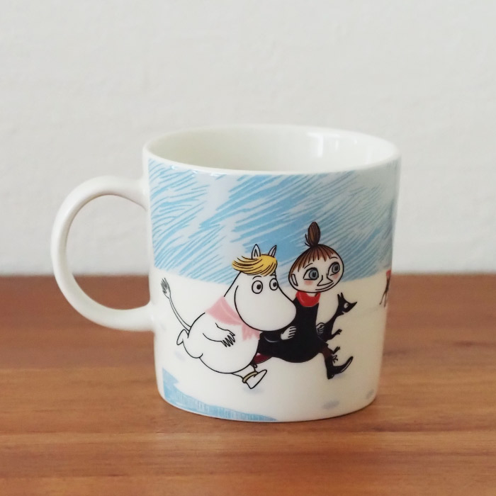 【2025年限定】アラビア　ムーミン　マグ　アイススイミング　/　ARABIA　Moomin　Ice　Swimming