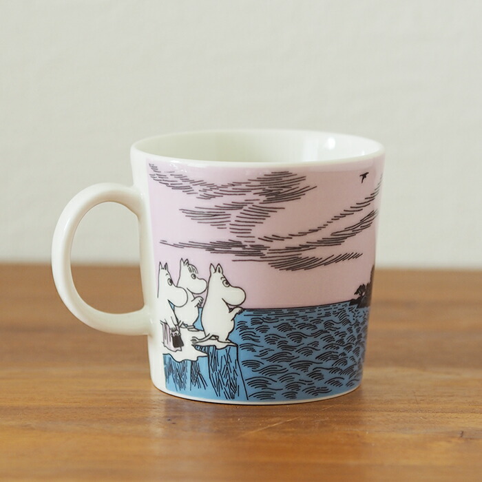 ★【2010年限定】アラビア　ムーミン　マグ　ナイトセーリング　/　ARABIA　Moomin　Night Sailing【ムーミンの日】【お宝マグ】