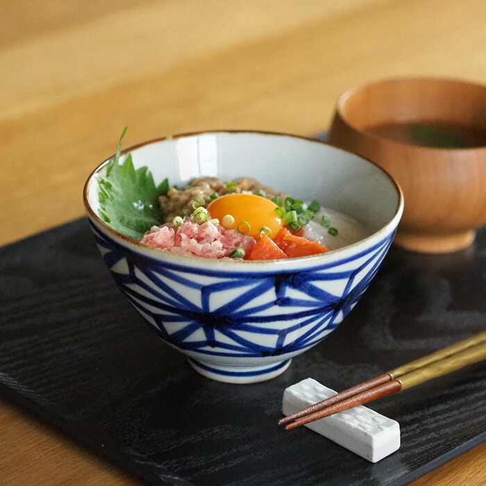 BARBAR　いろは　丼　麻の葉文