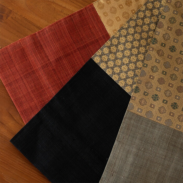 BAN INOUE　華わび裂ラナー　テーブルランナー 　黒