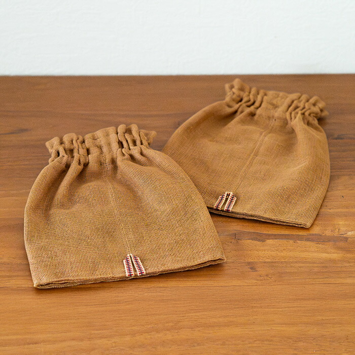 バンイノウエ　かやキッチンアームカバー　丁子　/　BAN INOUE