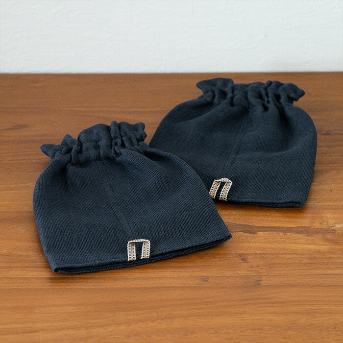 バンイノウエ　かやキッチンアームカバー　鉄紺　/　BAN INOUE