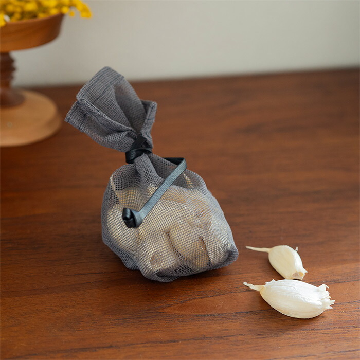 バンイノウエ　シンプルかや野菜袋　S　つるばみ　/　BAN INOUE