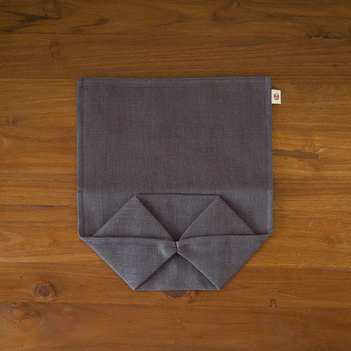 バンイノウエ　シンプルかや野菜袋　L　つるばみ　/　BAN INOUE