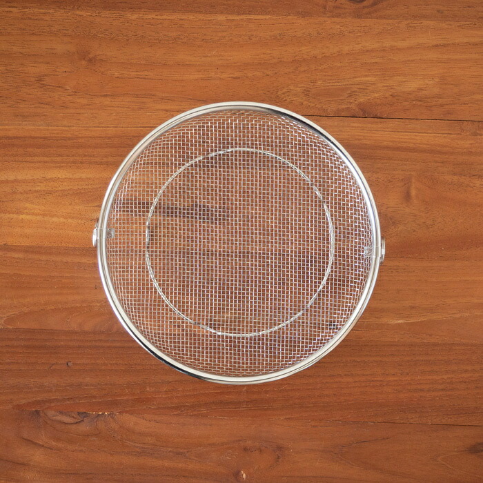 ビーワーススタイル　すっきり暮らす　盆ざる22cm　持ち上げフック付き