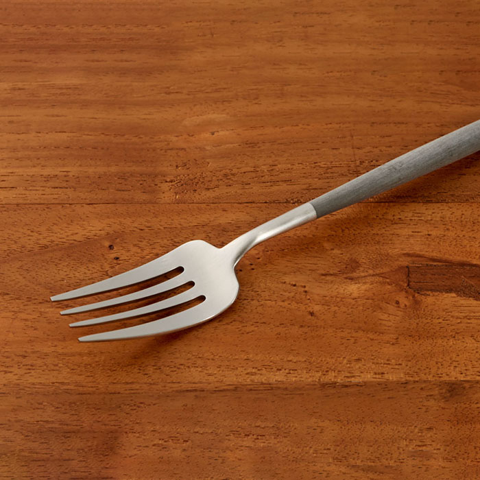 【正規品】クチポール　ゴア・グレー　シルバー　ディナーフォーク　/　Cutipol　GOA-Gray　□