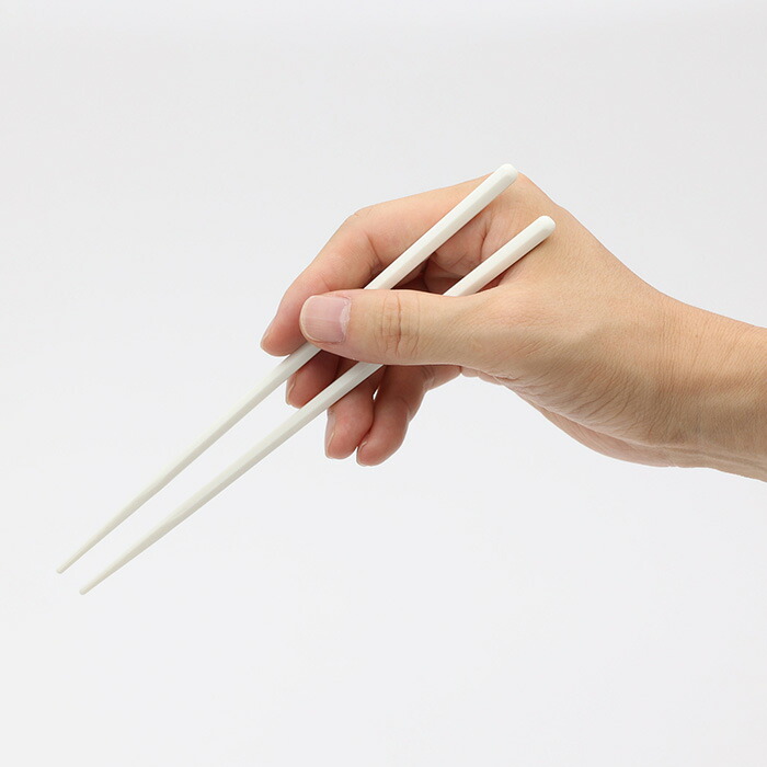 ジェルクール　STICK　箸セット　19cm　オイスターグレー　/　GEL-COOL