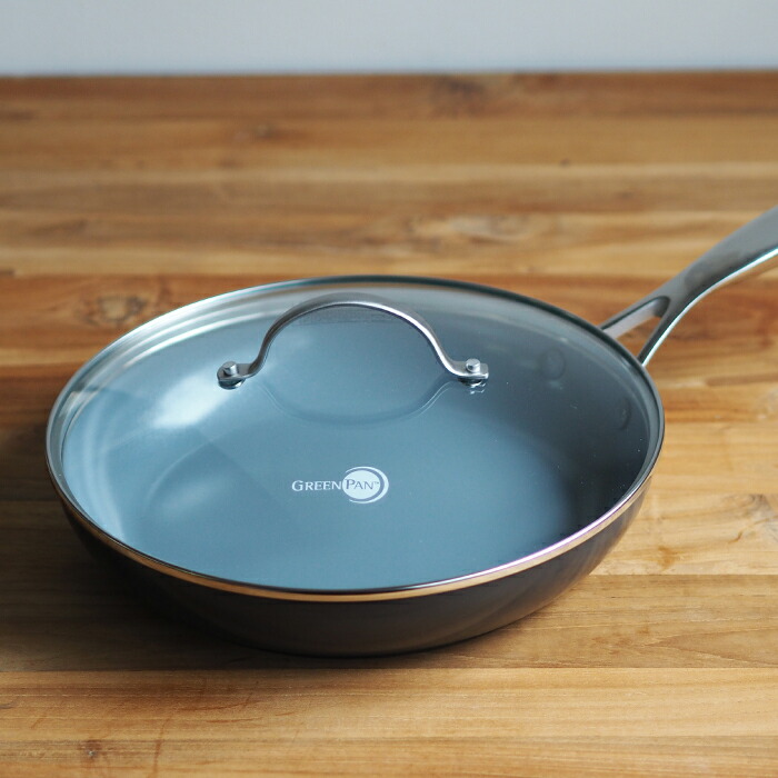 グリーンパン　ガラス蓋　26cm　/　GREENPAN