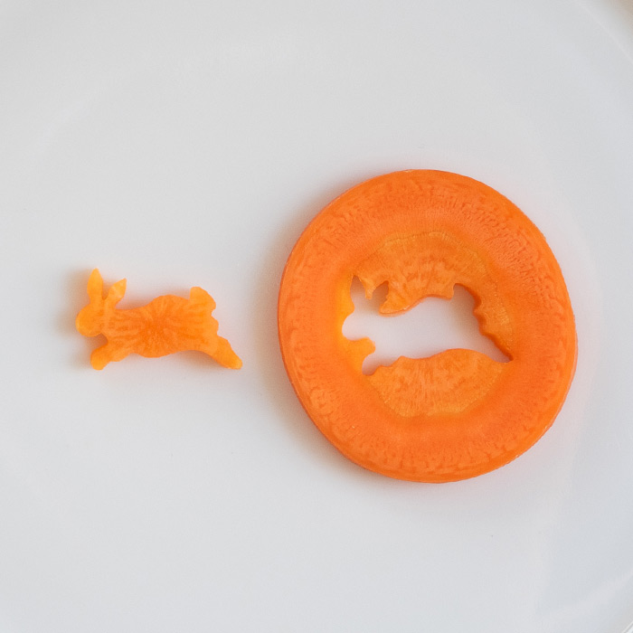 抜き型 うさぎ 横 (新)小