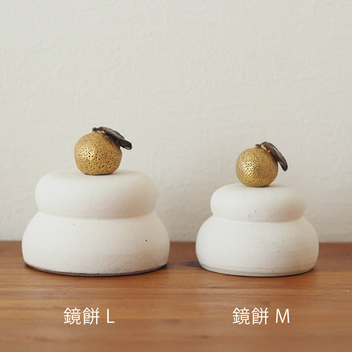 原田敬子　鏡餅　L