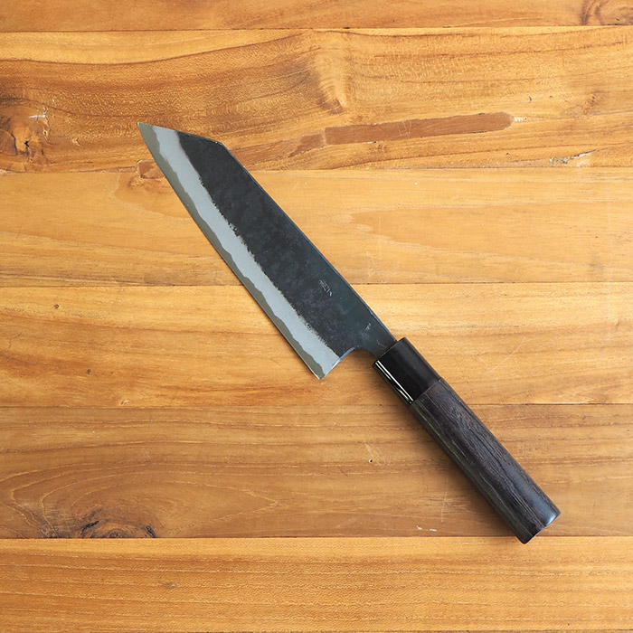 黒打両刃文化包丁　165mm　