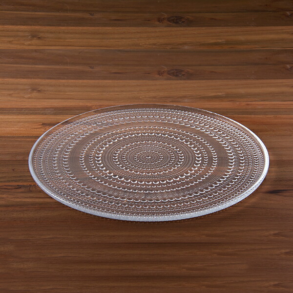 イッタラ　カステヘルミ　プレート　31.5cm　クリア　/　iittala　Kastehelmi