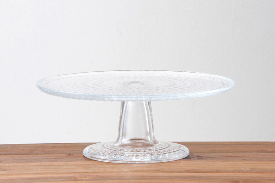 イッタラ　カステヘルミ　ケーキスタンド　24cm　クリア　/　iittala　Kastehelmi