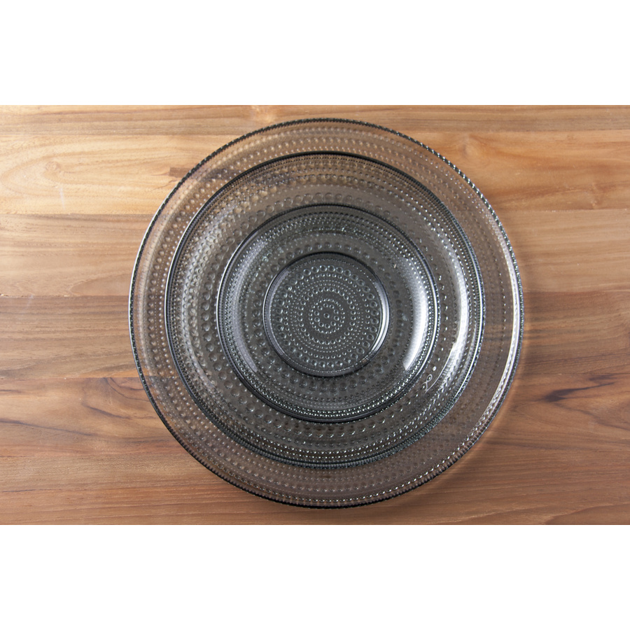 【取扱終了0104】イッタラ　カステヘルミ　プレート　17cm　グレー　/　iittala　Kastehelmi　※