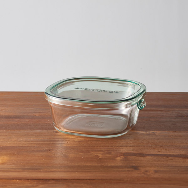 【5月より値上げ】イワキ　パック＆レンジ　グリーン　450ml　/　iwaki　