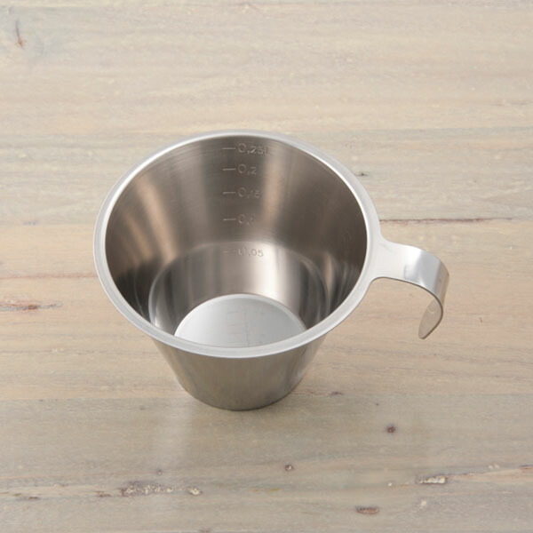 【4/30まで10％OFF】ヨナス　計量カップ　オープンハンドル　250ml　/　Jonas
