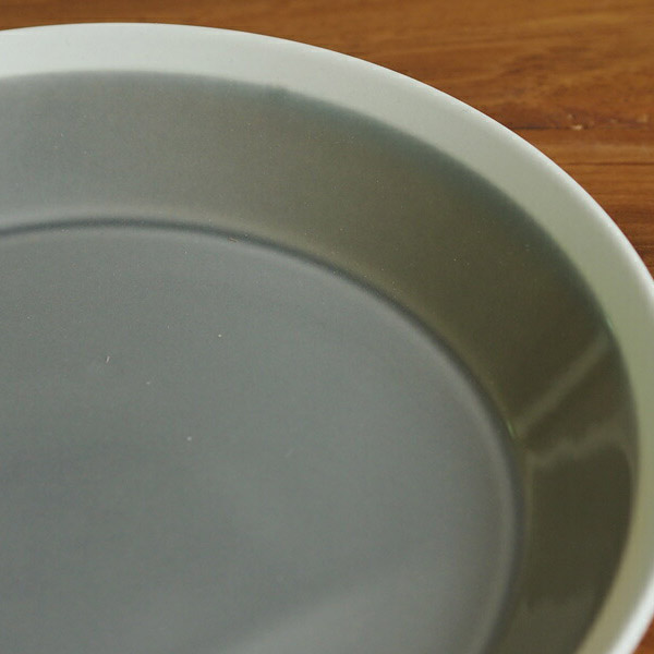 yumiko　iihoshi　porcelain　×　木村硝子店　dishes　200　plate　fog gray　/　ディシィーズ　フォググレー