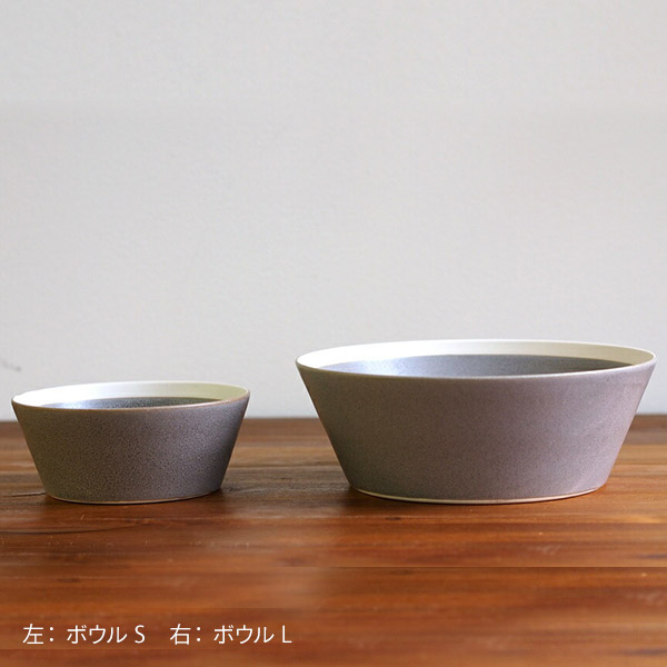 yumiko　iihoshi　porcelain　×　木村硝子店　dishes　bowl　L　moss gray matte　/　ディシィーズ　モスグレー　マット