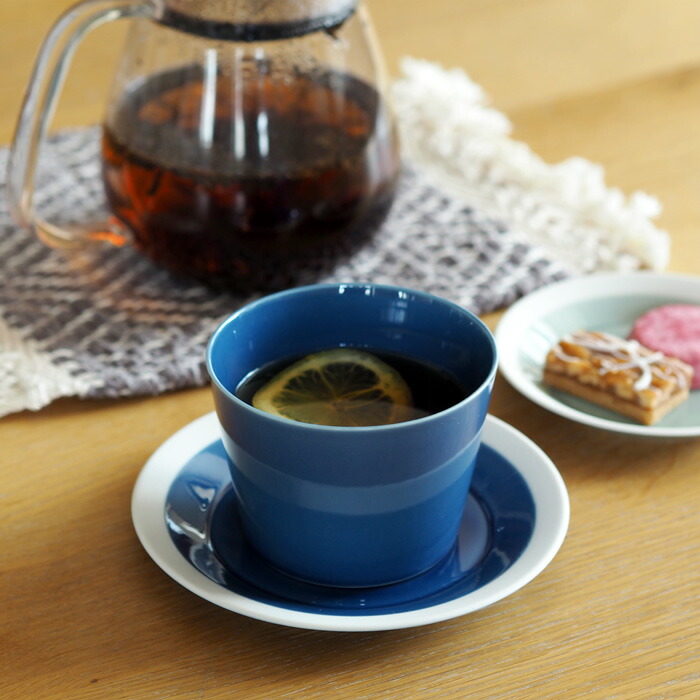 yumiko　iihoshi　porcelain　×　木村硝子店　dishes　cup　M　ink blue　/　ディシィーズ　インクブルー