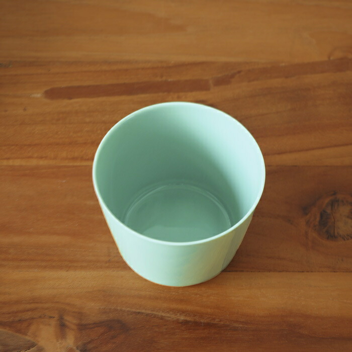 yumiko　iihoshi　porcelain　×　木村硝子店　dishes　cup　S　pistachio green　/　ディシィーズ　ピスタチオグリーン