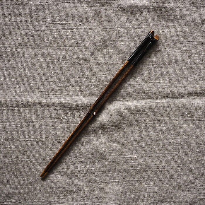 公長齋小菅　黒竹取り箸　26