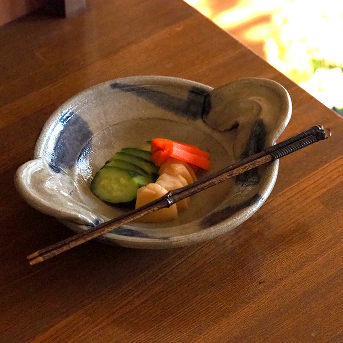 公長齋小菅　黒竹取り箸　26