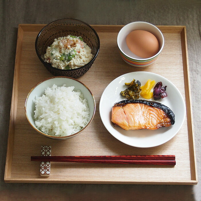 【訳あり】松屋漆器店　白木　尺正角盆【26KS】【zai】