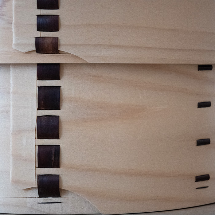 にちにち道具　曲げ輪のおひつ　7寸