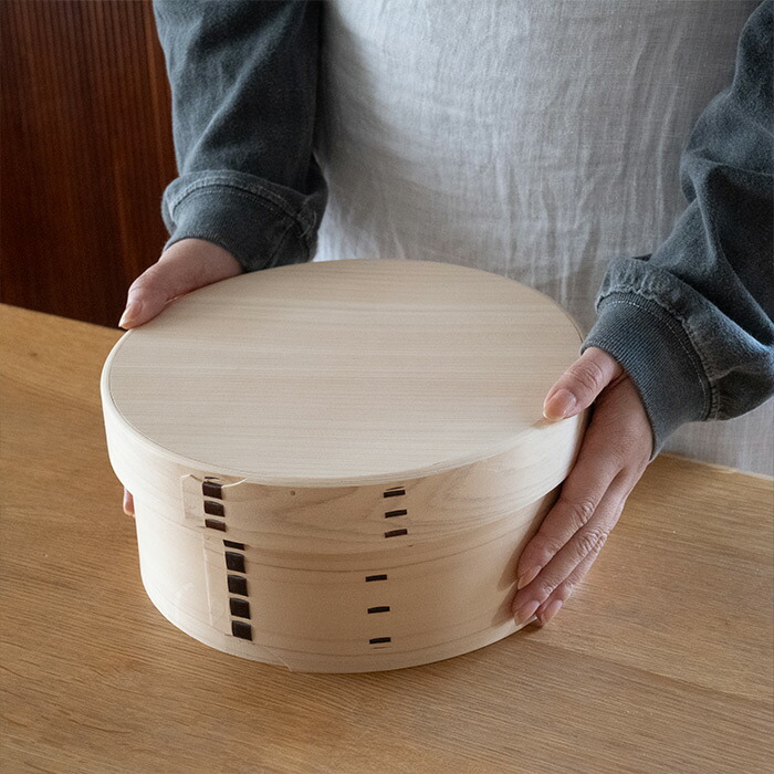 にちにち道具　曲げ輪のおひつ　7寸