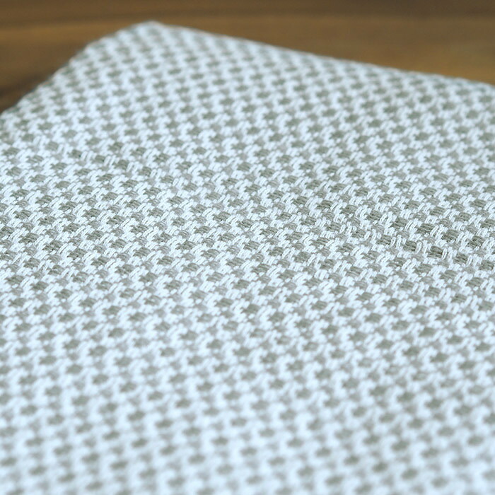 【プロキッチン別注】フコカ　キッチンクロス　ライトグレー　大判サイズ　46×70cm　/　Fucoca.