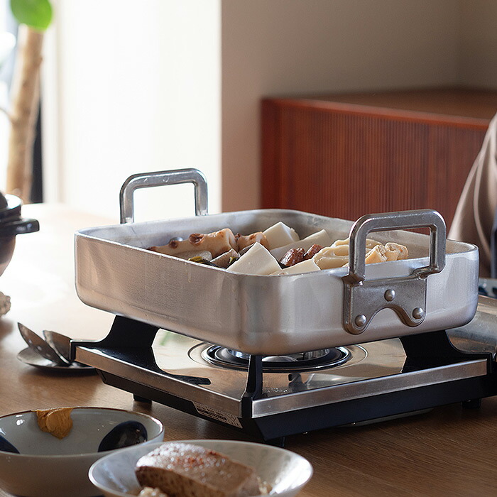 【特価品・61％OFF】中尾アルミ製作所　アルミローストパン　フランス製　※【25BF】