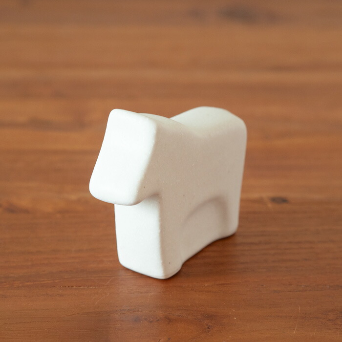 かもしか道具店　馬　白