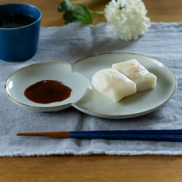 【発売記念10％OFF】【プロキッチンオリジナル】餃子皿　無地縁サビ　/　PROKITCHEN