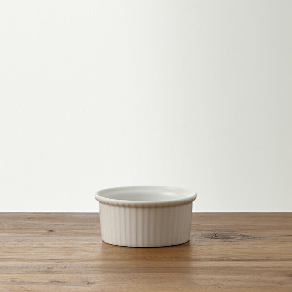 ピリヴィッツ　プリッセ　ラメキン　8cm　100cc　P235　/　PILLIVUYT　Plisse