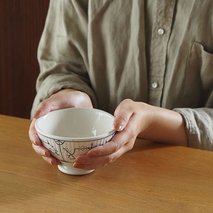 ロイヤルボッホ　コペンハーゲン　カフェオレボウル　11cm　/　ROYAL　BOCH　Copenhague
